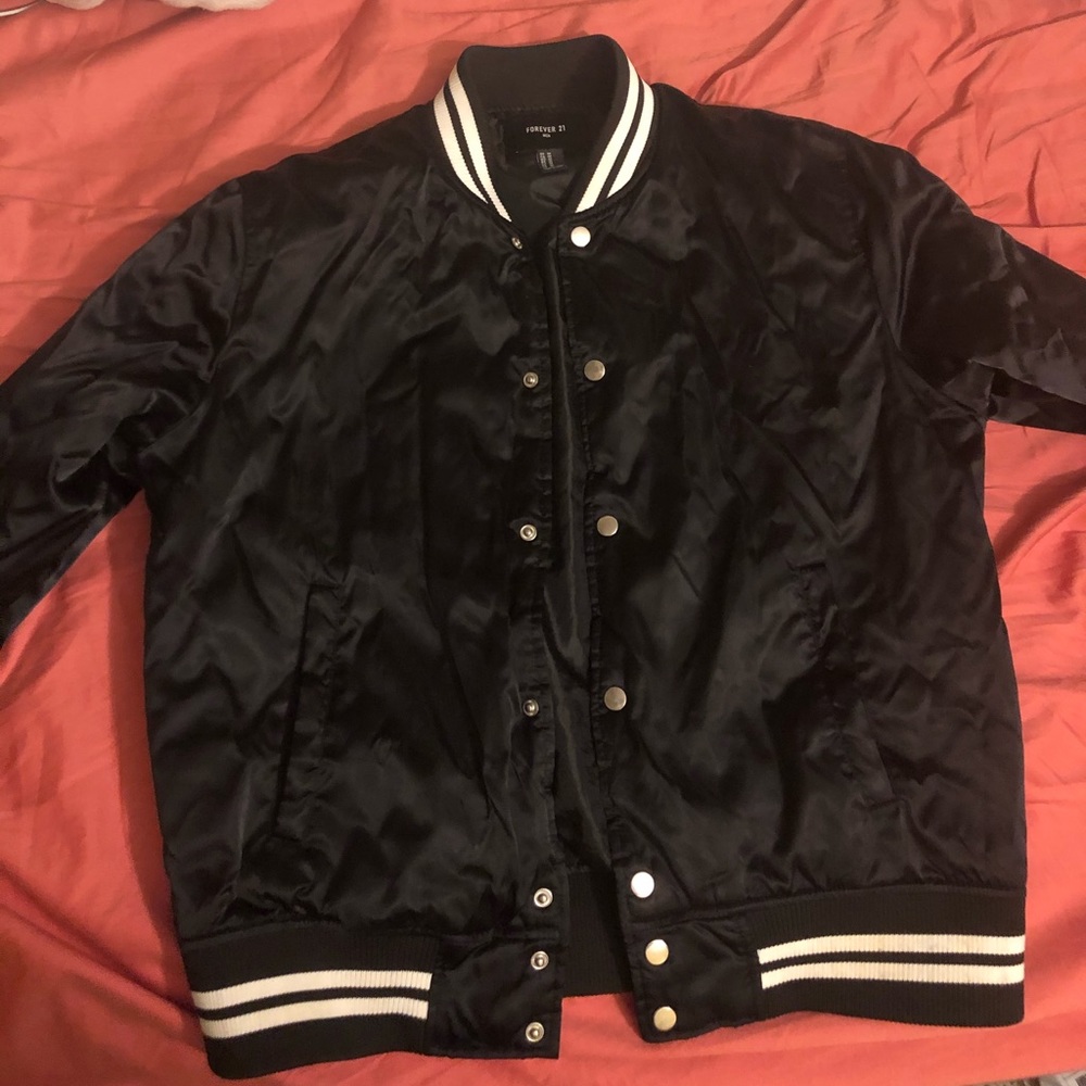 Forever 21 men medium bomber jacket